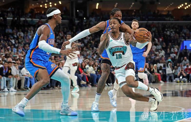 莫兰特或无缘出战，灰熊对阵爵士前瞻：场均17.9分3.5篮板7.6助攻